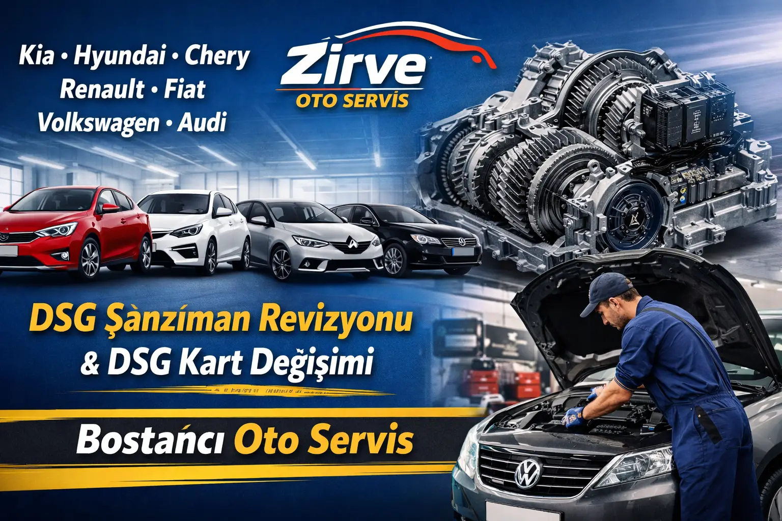 Bostancı’da Profesyonel Oto Servis Hizmeti | Zirve Oto Servis